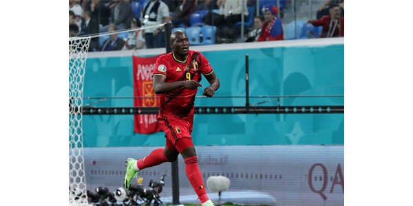 Romelu Lukaku scoret to mål i europacupen for første gang